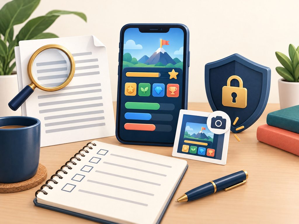 Checklist for tracking offer progress and protecting privacy